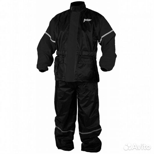 Moteq Дождевик WET DOG куртка+штаны, черный