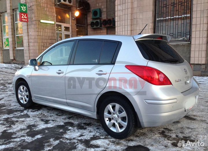 Спойлер Sport для Nissan Tiida 1 хетчбек