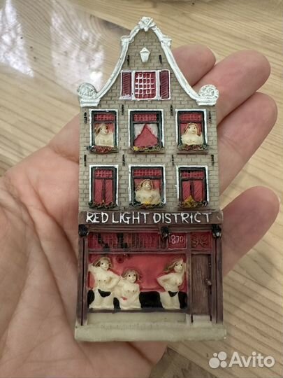 Магниты на холодильник Голландия домики