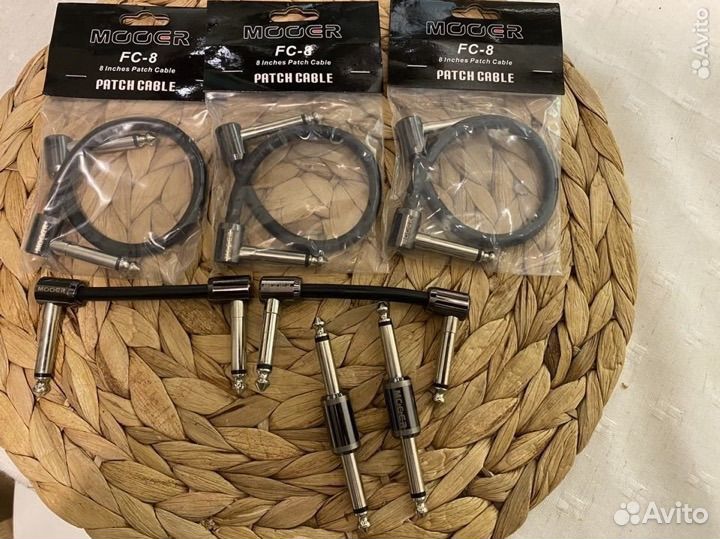 Бесшумные патчкорды mooer и кабеля гитарные