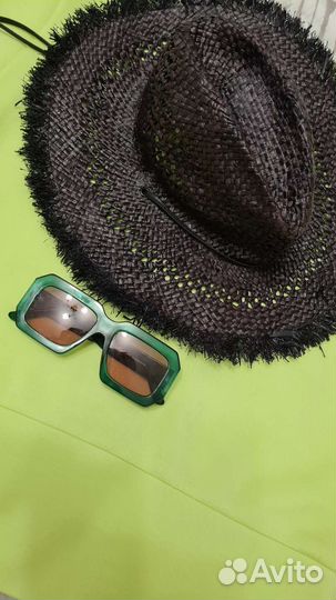Шляпа и очки zara