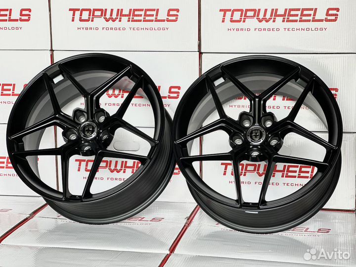 Диски SRL F122 19 8.5J +35 5x120 вес 9.6kg Black