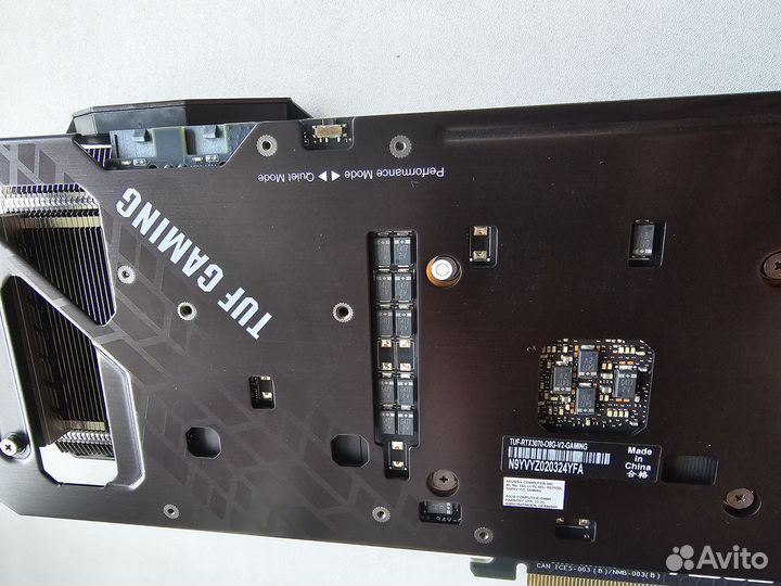 Видеокарта RTX 3070 asus TUF gaming
