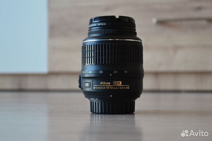 Объектив Nikkor 18-55 mm f/3.5–5.6G VR AF-S DX