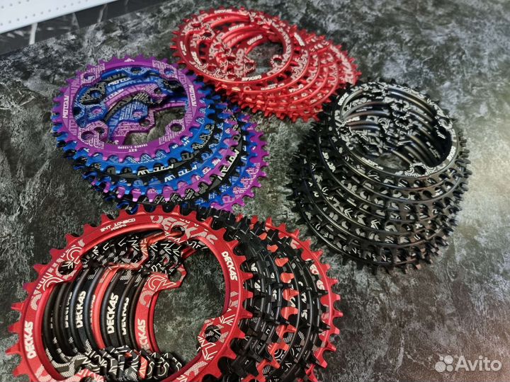 Narrow Wide звёзды круги овалы 32-38Т 104 BCD