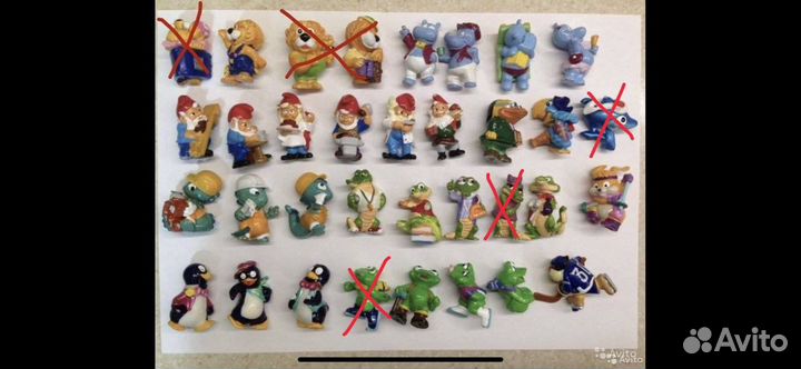 Фигурки киндер сюрприз