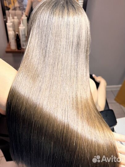 Модель Реконструкция волос/кератин/ботокс