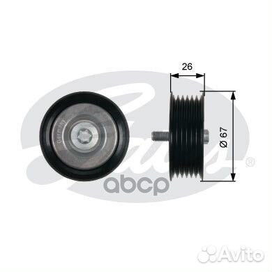 Ролик обводной приводного ремня T36438 Gates