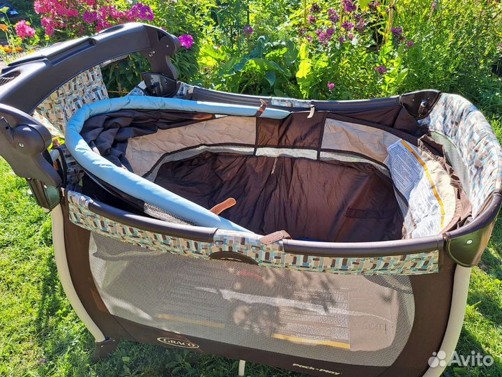 Детская кровать манеж