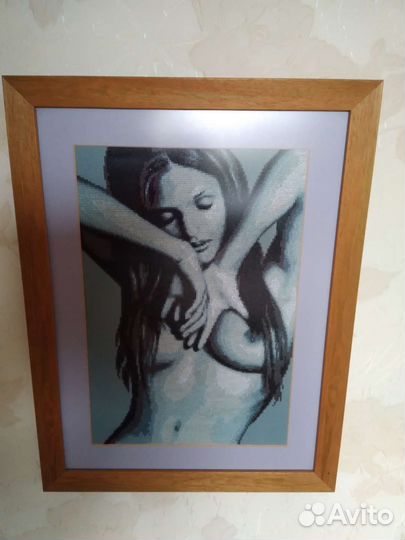 Картина графика крестом