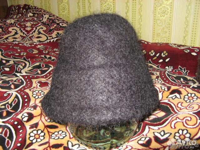 Шапка из шерсти