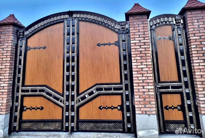 Кованые ворота