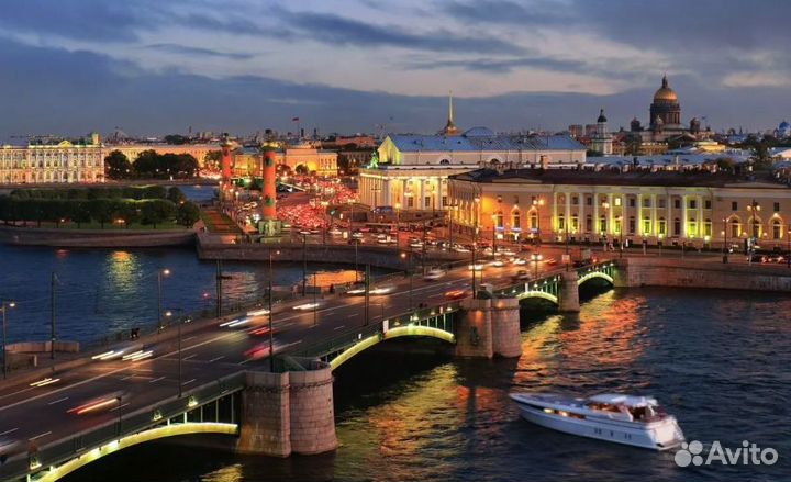 Тур путевка в Санкт-Петербург на 7 нч завтраки