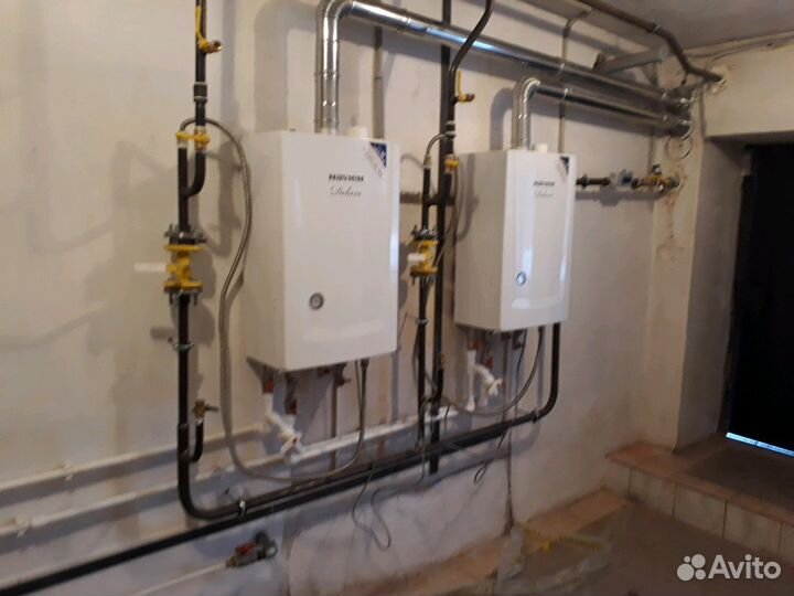 Установка котлов, монтаж отопления