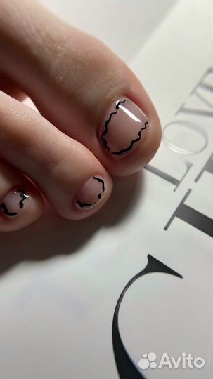 Педикюр эстетика