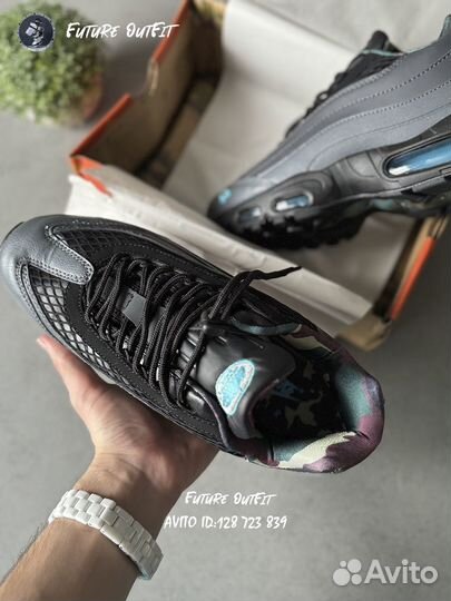 Кроссовки Nike air max 95 x Corteiz black