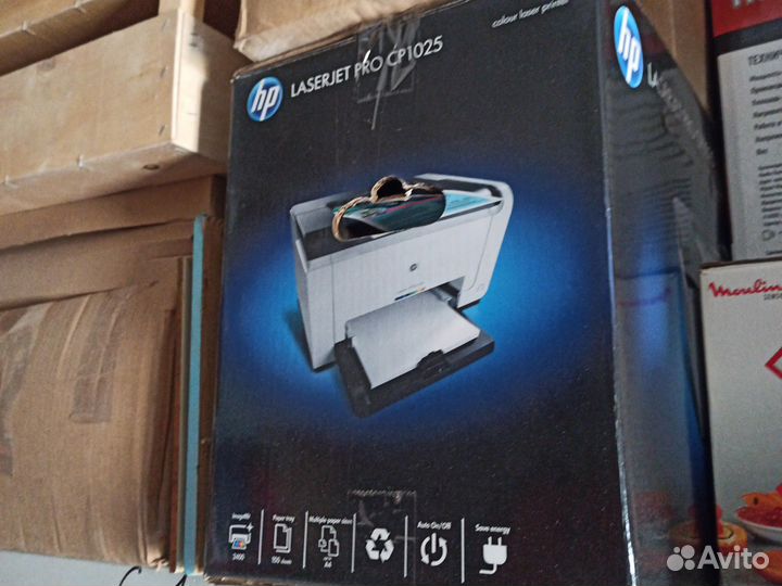Цветной лазерный принтер HP