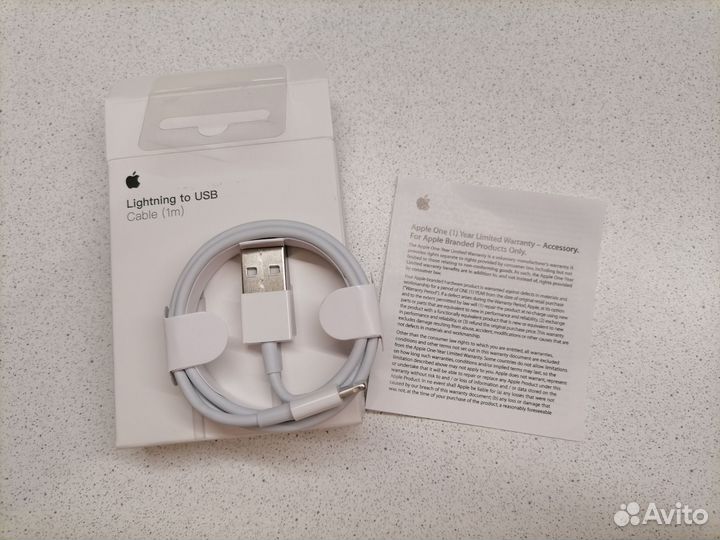 Зарядный кабель aplle usb-lightning оригинал