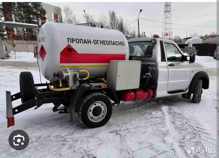 Заправка баллона газом