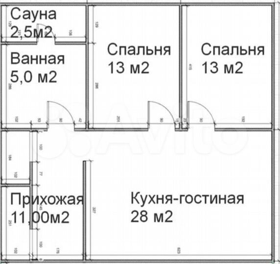 Дом 72 м² на участке 8,2 сот.