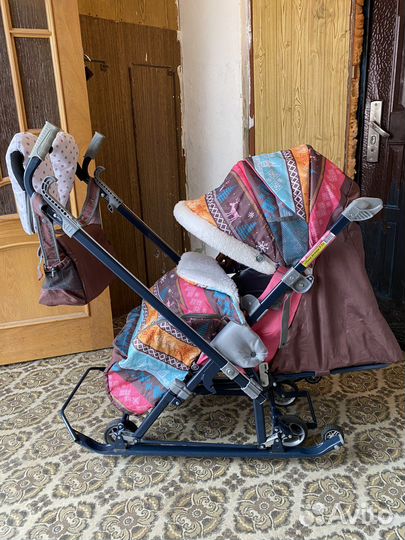 Санки коляска Ника 7-7