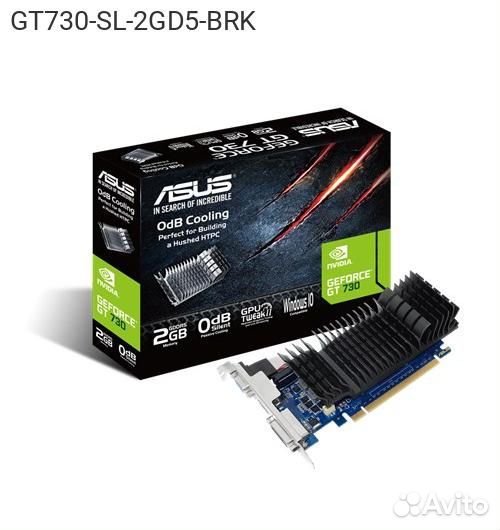 GT730-SL-2GD5-BRK, Видеокарта Asus nvidia GeForce