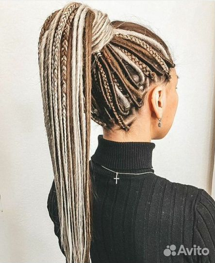 Стильные яркие афрозаылки