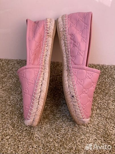 Эспадрильи gucci 38