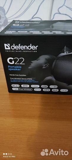 Портативная колонка bluetooth