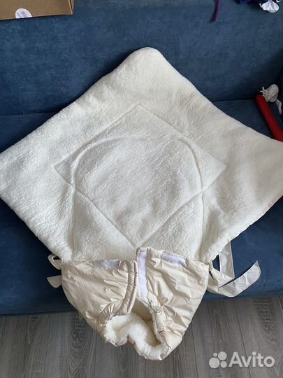 Зимний конверт в коляску