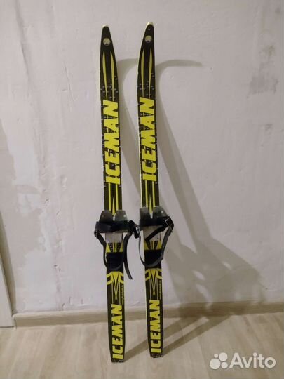 Лыжи детские деревянные