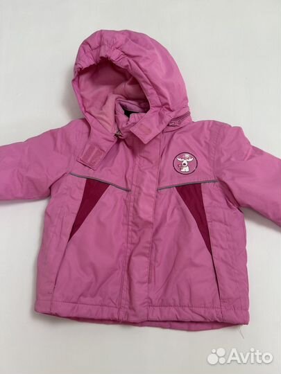 Демисезонная куртка на девочку 74 80