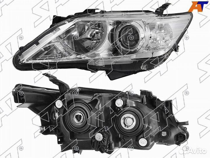 Фара toyota camry 11-14 LH галоген, с электрокорре