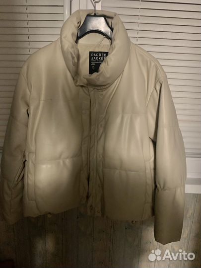 Куртка демисезонная женская 44 46 размер бежевая