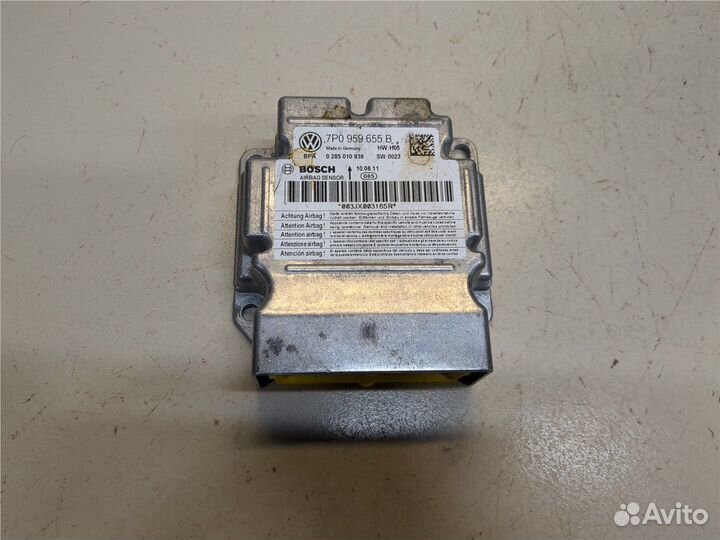Блок управления airbag Volkswagen Touareg, 2011