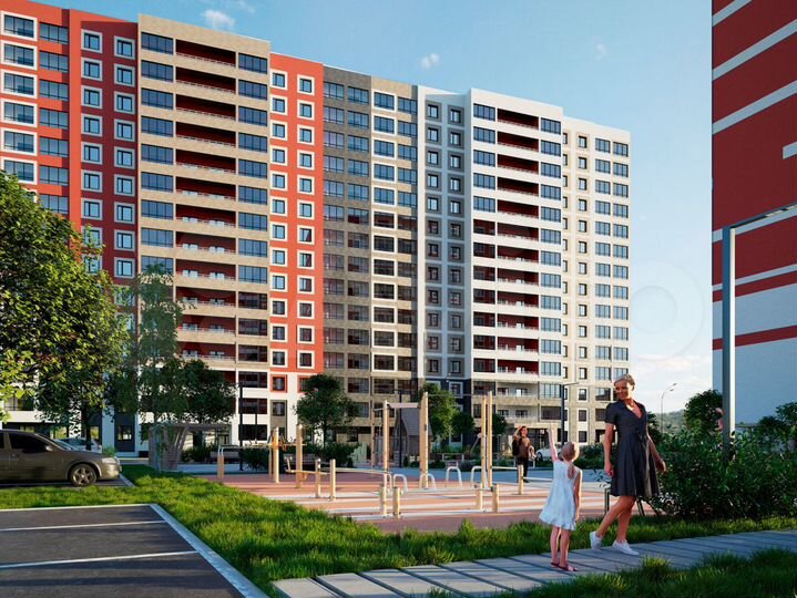 2-к. квартира, 56,5 м², 11/15 эт.