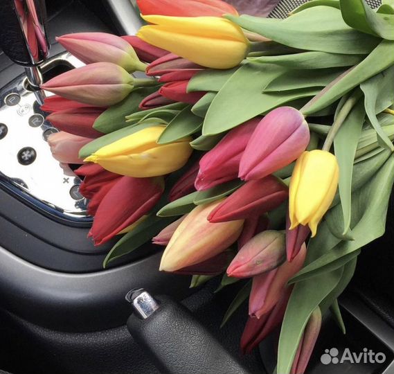 Цветы тюльпаны букет с доставкой