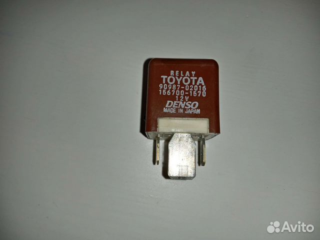 Реле тойота toyota 90987-02016 denso