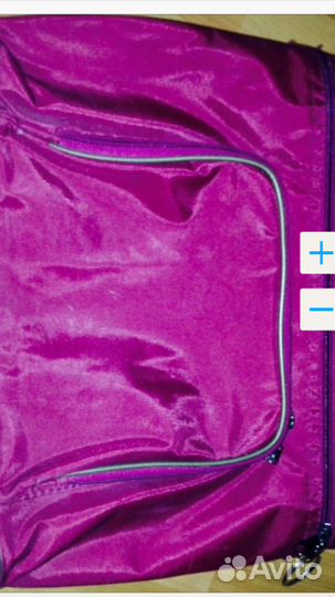 Папка на молнии с ручками А4