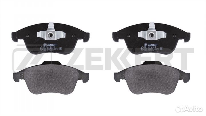 Колодки торм. диск. передн. Renault Grand Scenic III 09- Scenic III 09- Laguna III 07- Megane III