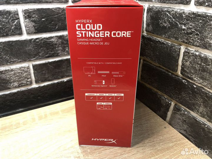 К.2773 Наушники HyperXCloud Stinger Core