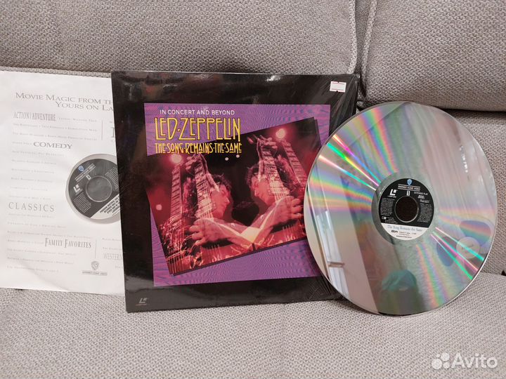 2LD Laserdisc LED Zeppelin