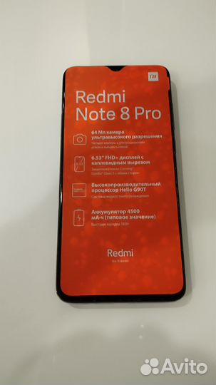 Xiaomi Redmi Note 8 Pro, 6/128 ГБ