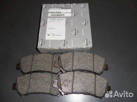 Колодки тормозные передние Nissan, D1060-JD00A