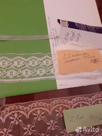 Тесьма и кружево СССР