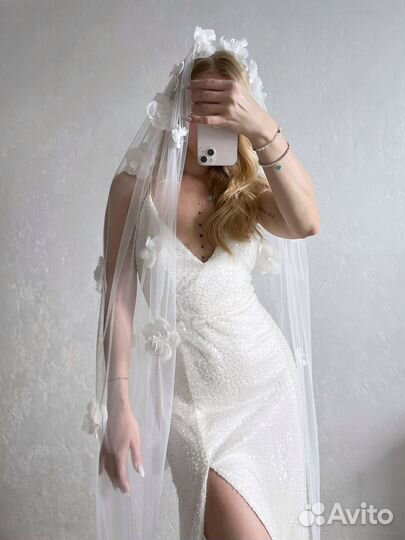 Индивидуальный пошив свадебной фаты