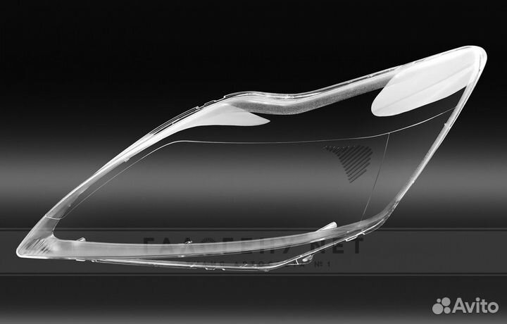 Стекло фары Ford Focus 2 2008-2010 (левое)