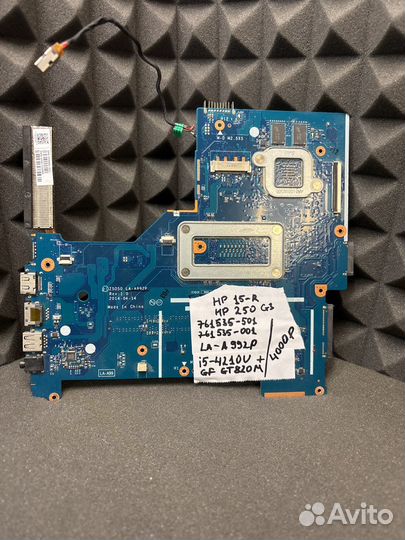 Материнская плата для ноутбука hp LA-A992P