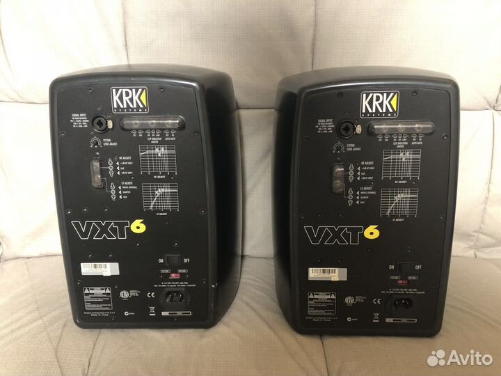 Студийные мониторы krk vxt 6 (пара)