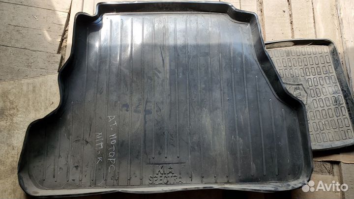 Коврик багажника kia spectra